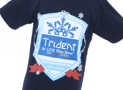 Trident 1st LIVE “Blue Snow” Tシャツ
