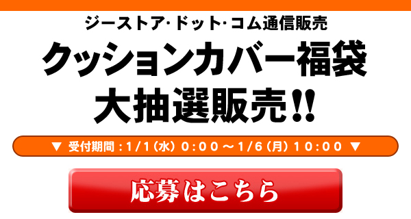 クッションカバー福袋抽選販売