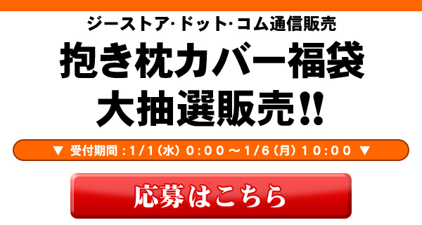 抱き枕カバー福袋抽選販売